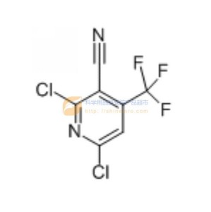 3-氰基-2,6-二氯-4-(三氟甲基)吡啶, 13600-42-5, 98%, 1g