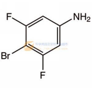4-溴-3,5-二氟苯胺，4-Bromo-3,5-difluoroaniline ，203302-95-8，25G