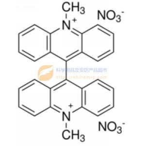 双(N-甲基吖啶)硝酸盐[用于化学发光研究]，10,10'-Dimethyl-9,9'-biacridinium Dinitrate [for Chemiluminescence Research]，2315-97-1，5G