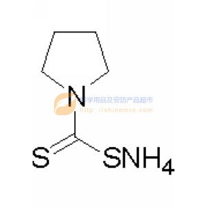 吡咯烷二硫代甲酸铵盐，Ammonium pyrrolidinedithiocarbamate，95%，100g  5108-96-3