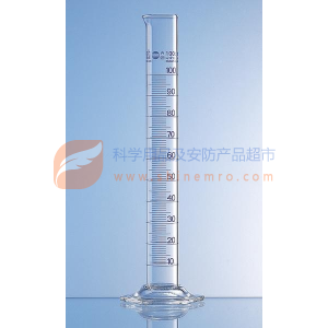 刻度量筒，高型，BLAUBRAND®, A级，100 ml: 1 ml，Boro 3.3