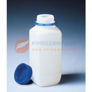 方形试剂瓶，PE-HD材质，广口，1500 ml，GL W 80，PP材质
